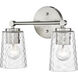 Ashli 2 Light 13.5 inch Brushed Nickel Vanity Light Wall Light